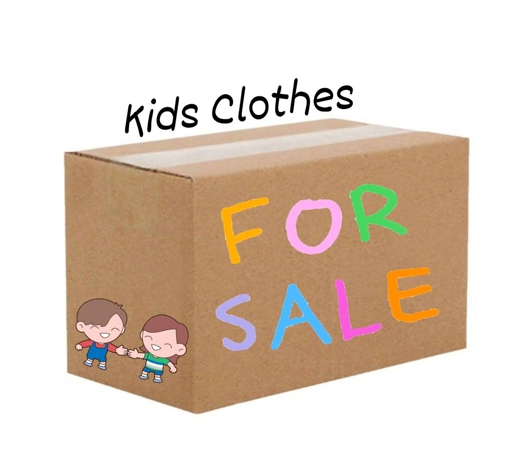 Children's clothes on clearance sale