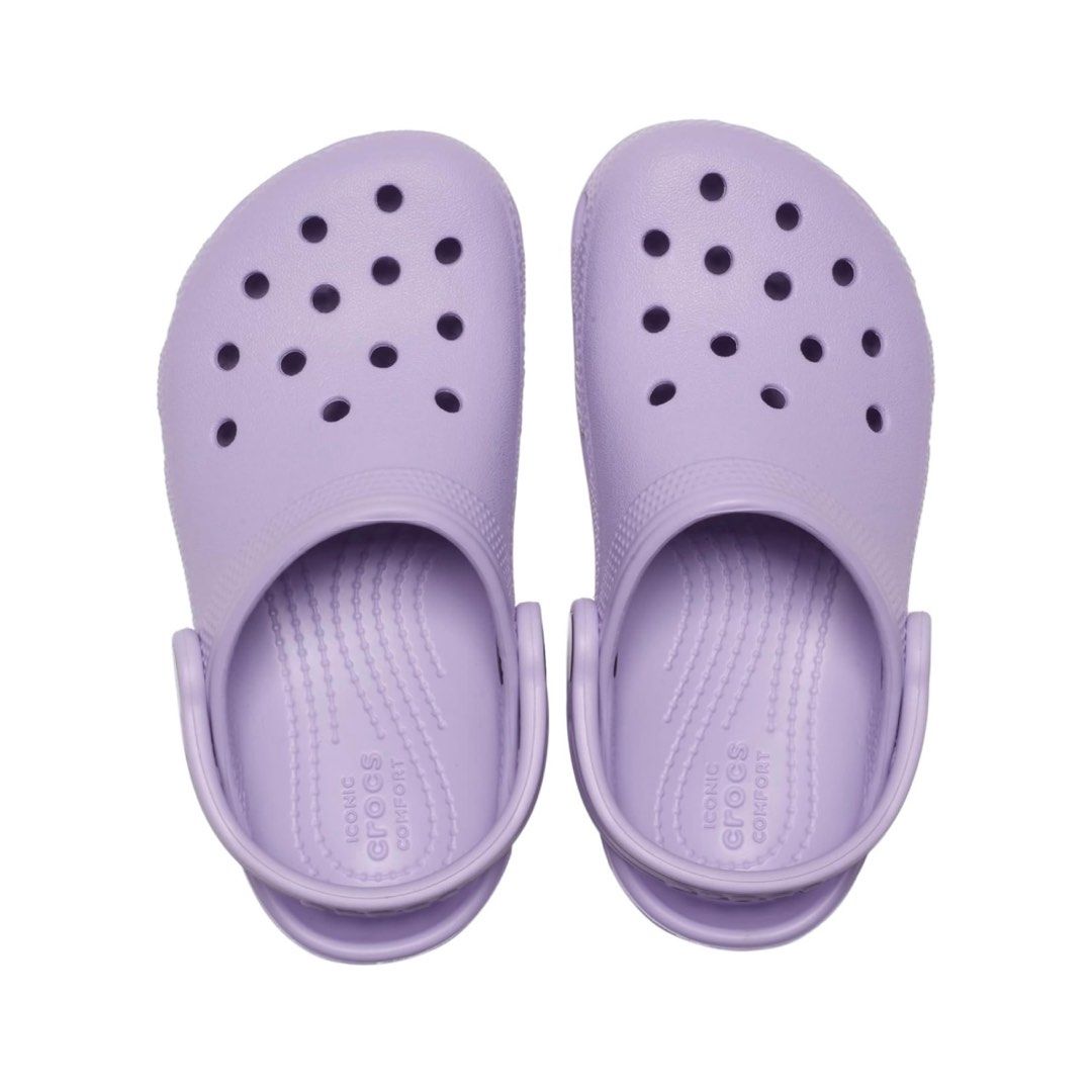 Purple crocs kids shop