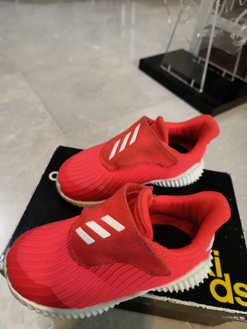 Red adidas shoes for new arrivals kids