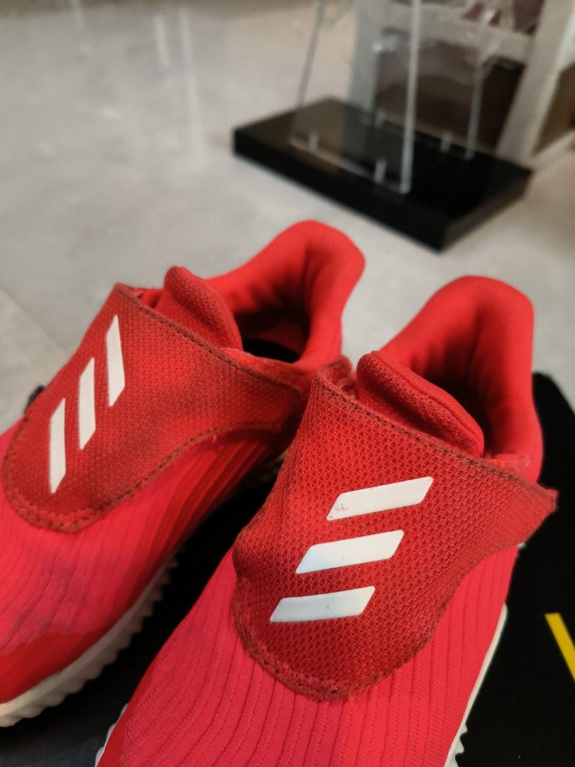 Red adidas shoes for new arrivals kids