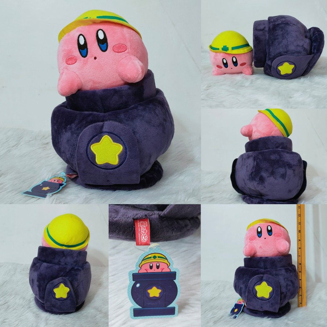 Kirby Big Cannon Plush Hobbies Toys Toys Games on Carousell