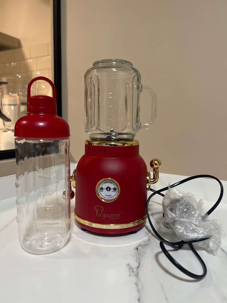 La Gourmet Retro Juicer / Blender Set, TV & Home Appliances, Kitchen Appliances, Juicers