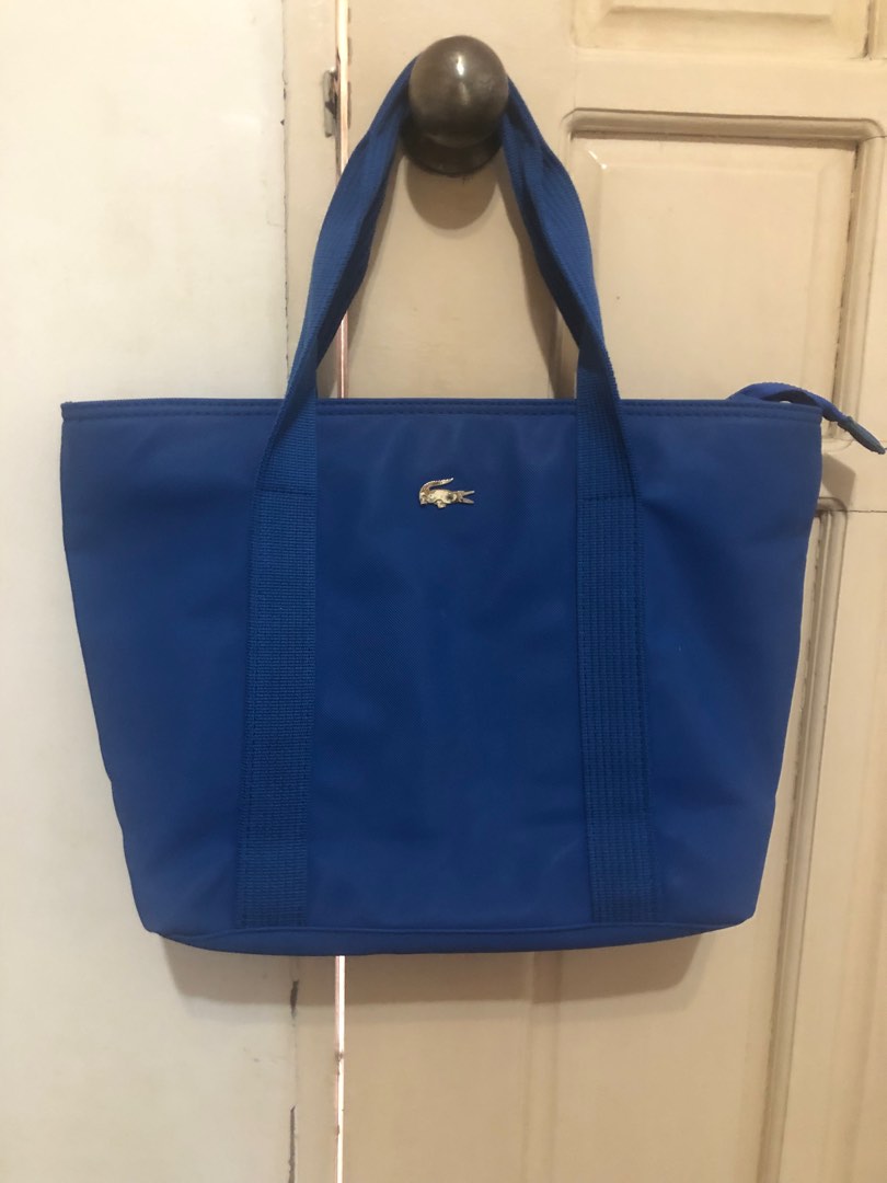 Lacoste TOTE BAG (Blue), Women's Fashion, Bags & Wallets, Tote Bags on