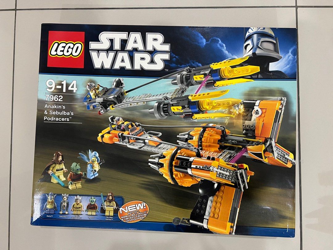 Anakin and outlet sebulba's podracers lego