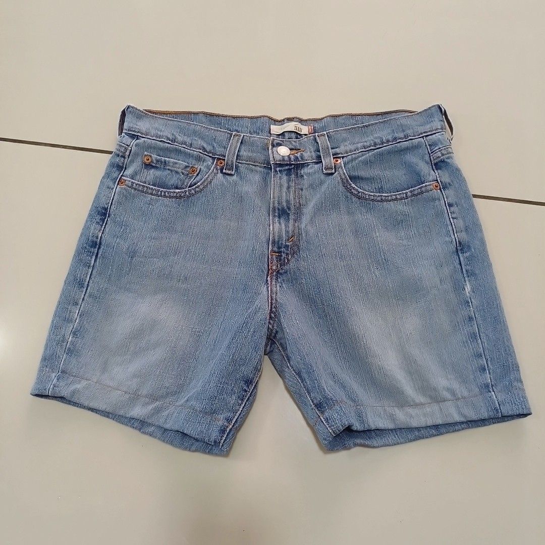 Levi s 515 Boot Cut Denim Shorts Women s Fashion Bottoms Shorts
