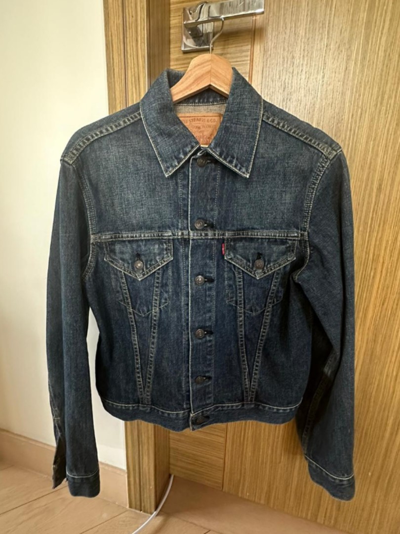 Levi's Type 3 denim jacket (Big E), 男裝, 外套及戶外衣服- Carousell