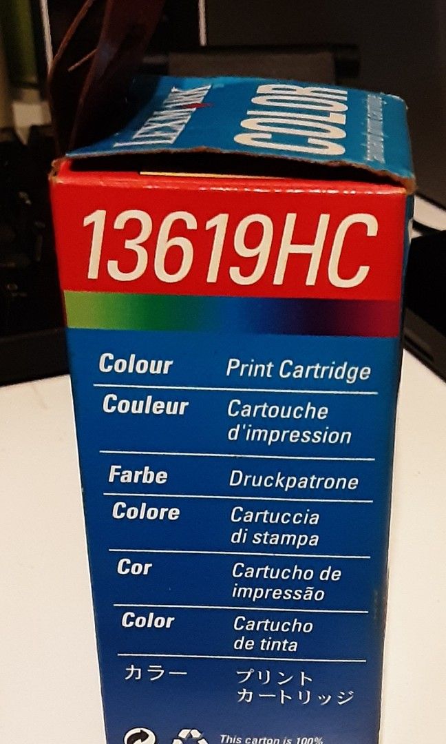 13619hc Ink Lexmark color standard print cartridge 13619HC, Computers & Tech ...