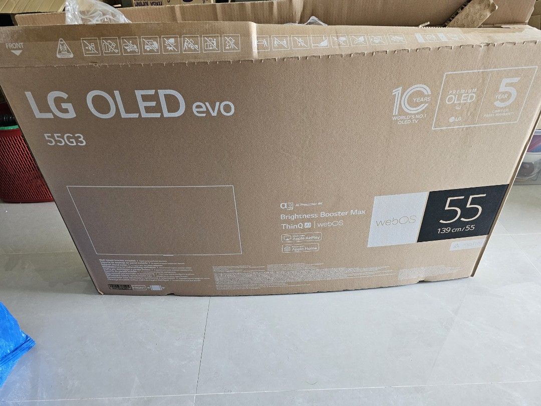 LG OLED TV Box, TV & Home Appliances, TV & Entertainment, TV on Carousell