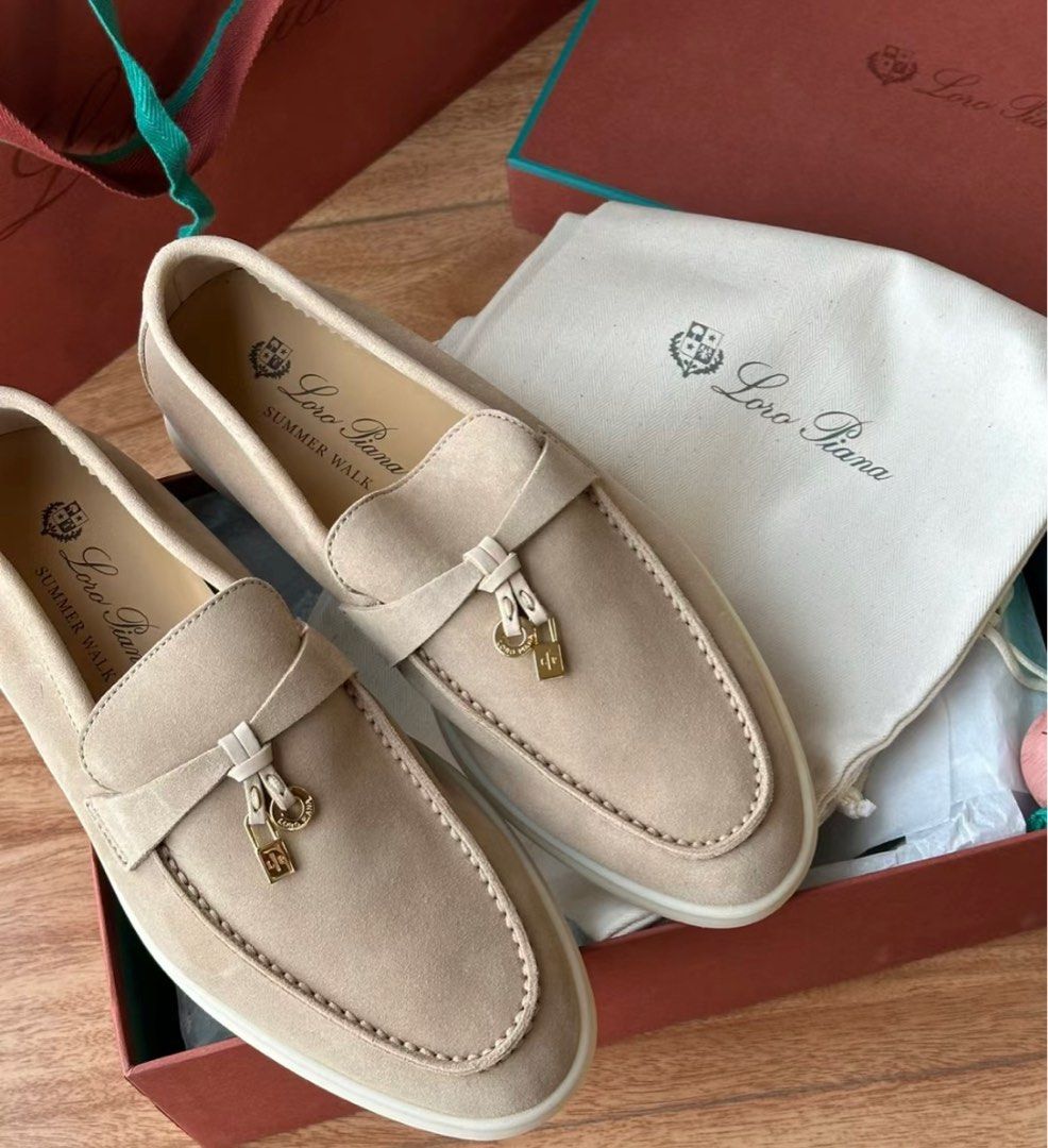 Loro Piana Summer Walk Loafers, Women's Fashion, Footwear, Loafers on ...