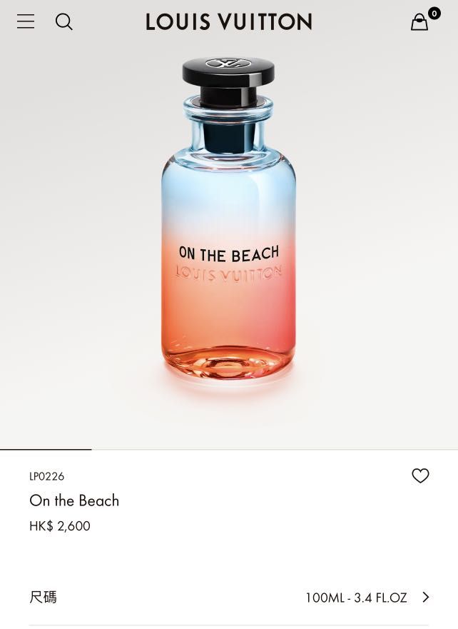 LOUIS VUITTON 香水On the Beach - Fragrances LV 100ml, 美容＆個人