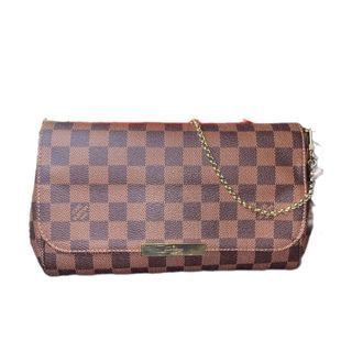 LV favorite in damier azur (PM), Luxury, Bags & Wallets on Carousell