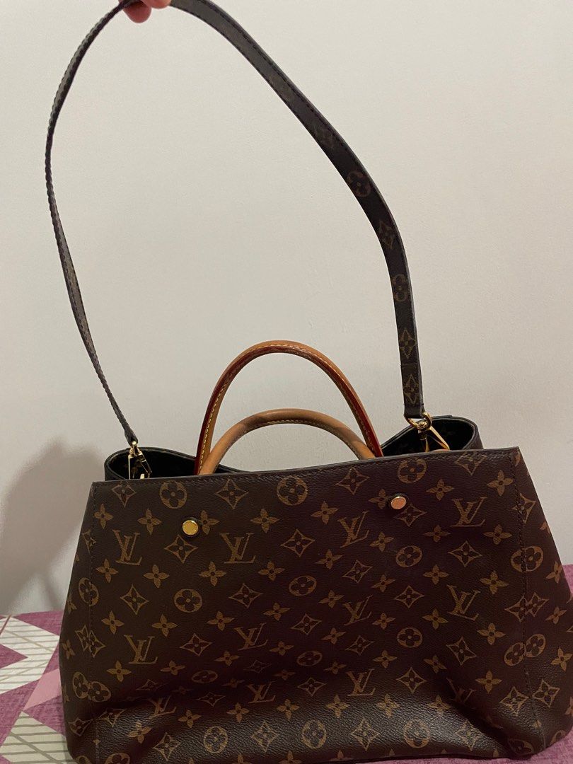 SALE Almost New Authentic Louis Vuitton Montaigne BB Empreinte, Luxury,  Bags & Wallets on Carousell