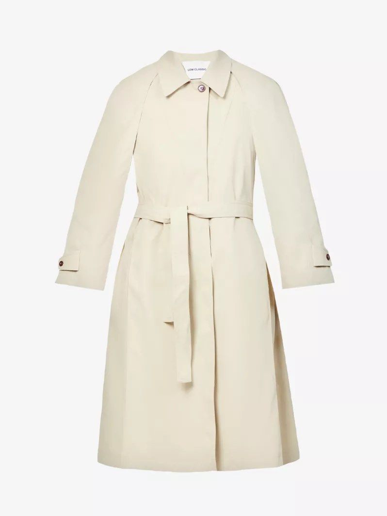 Low Classic Raglan Sleeve Trench Coat