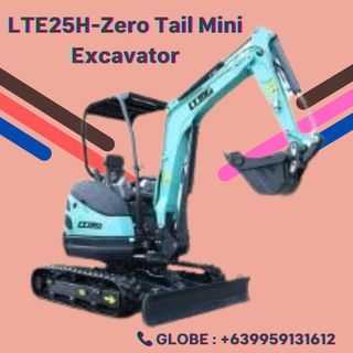 LTE25H -Zero Tail Mini Excavator