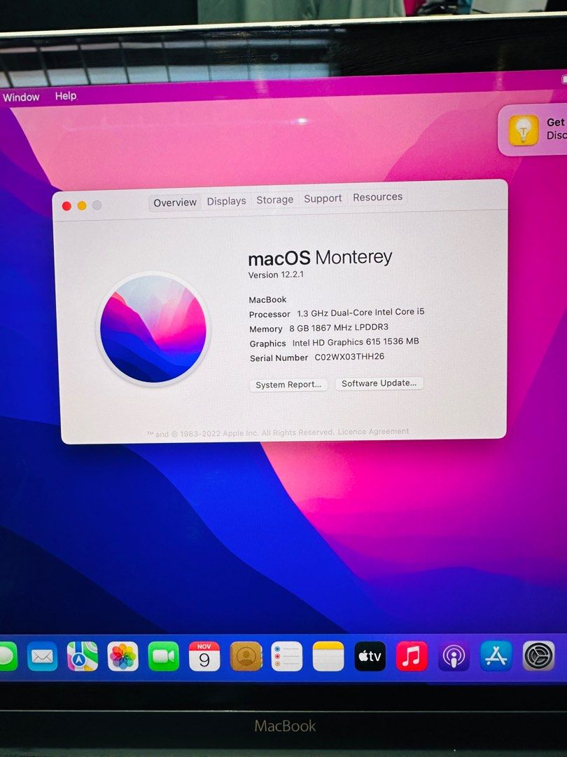 MacBook (Retina, 12-inch,2017) Gold color core i5 RAM:8GB STORAGE