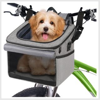 Solvit deluxe tagalong bicycle basket for dogs hotsell
