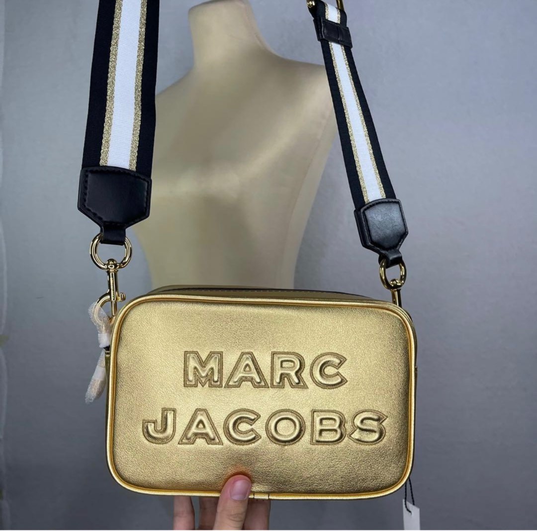 Marc Jacobs Camera Bag with Guitar Strap, Luxury, Bags & Wallets on