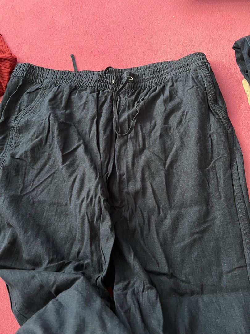 Marks Spencer Linen Trousers