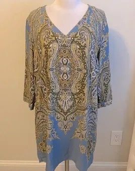 Massimo dutti paisley dress shop