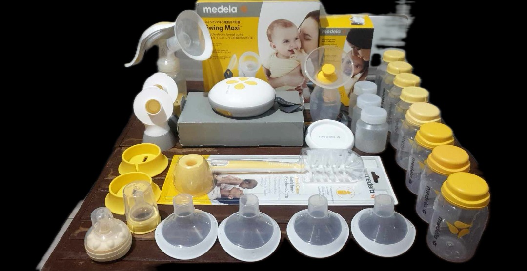 Medela Complete Set (Swing Maxi, Harmony, Milk collector, and