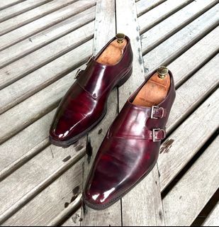 Mens burgundy sale shoes for sale