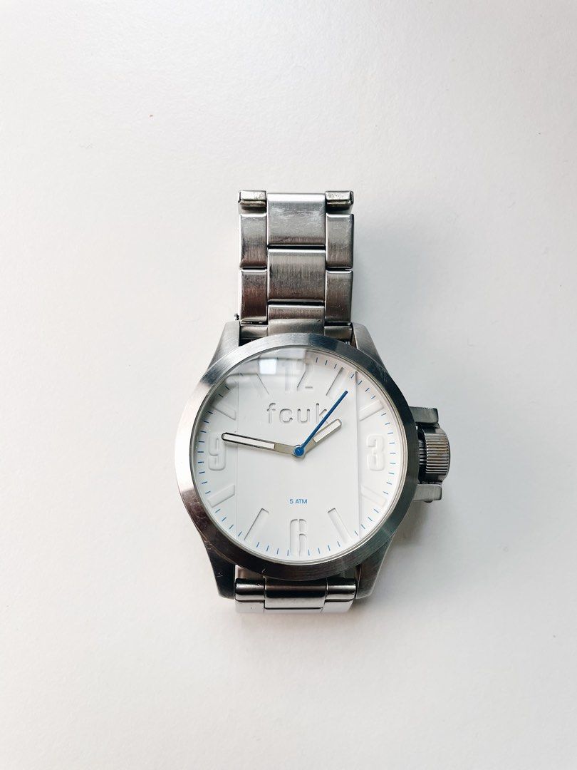 Fcuk best sale white watch