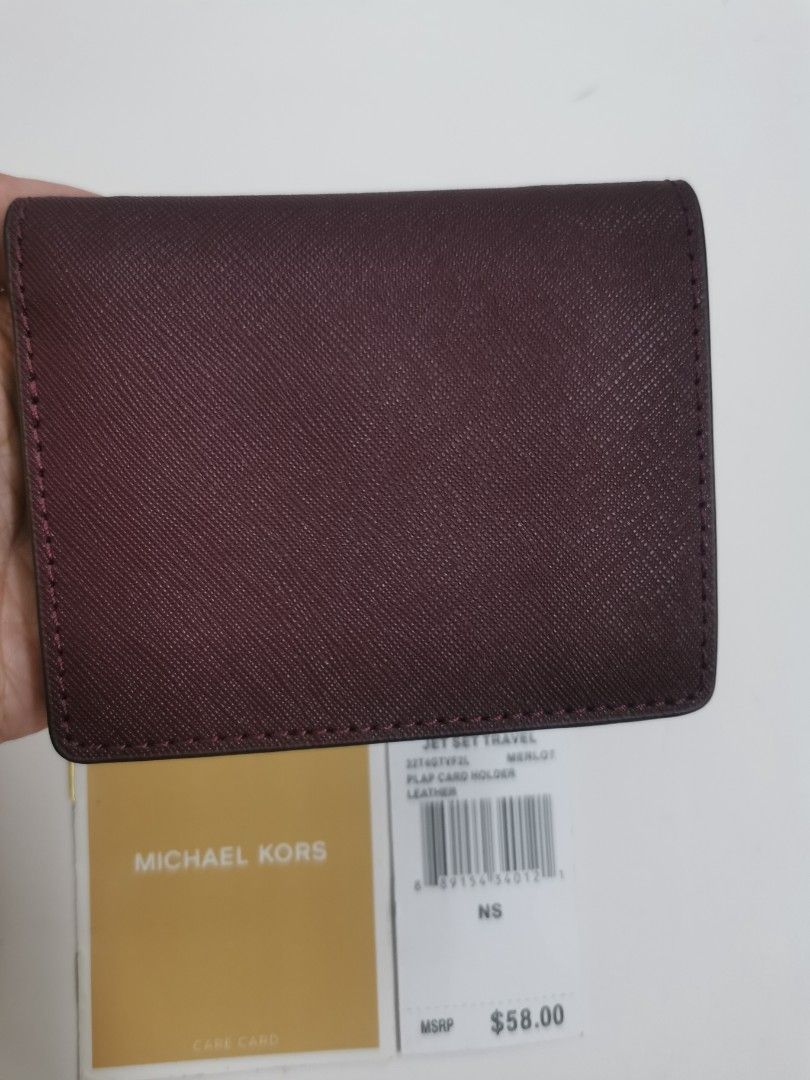 Michael kors jet set online travel merlot