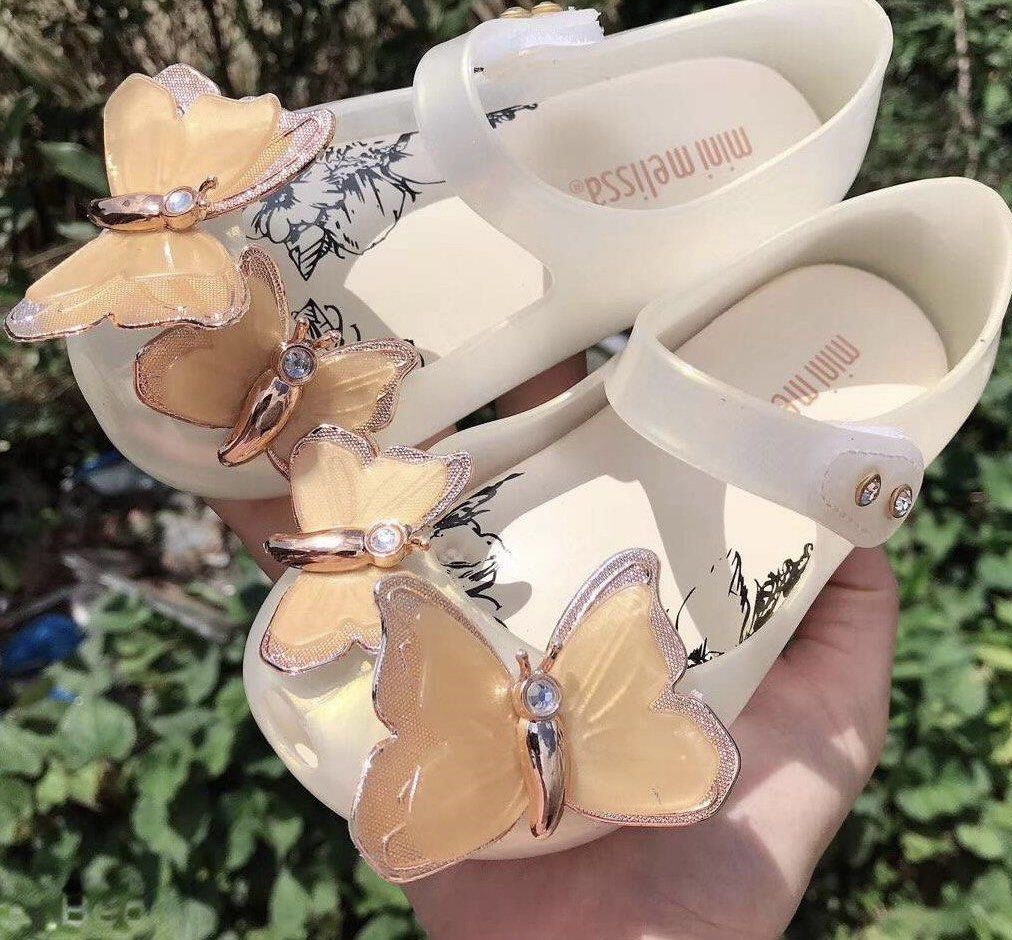 Mini melissa butterfly shoes clearance
