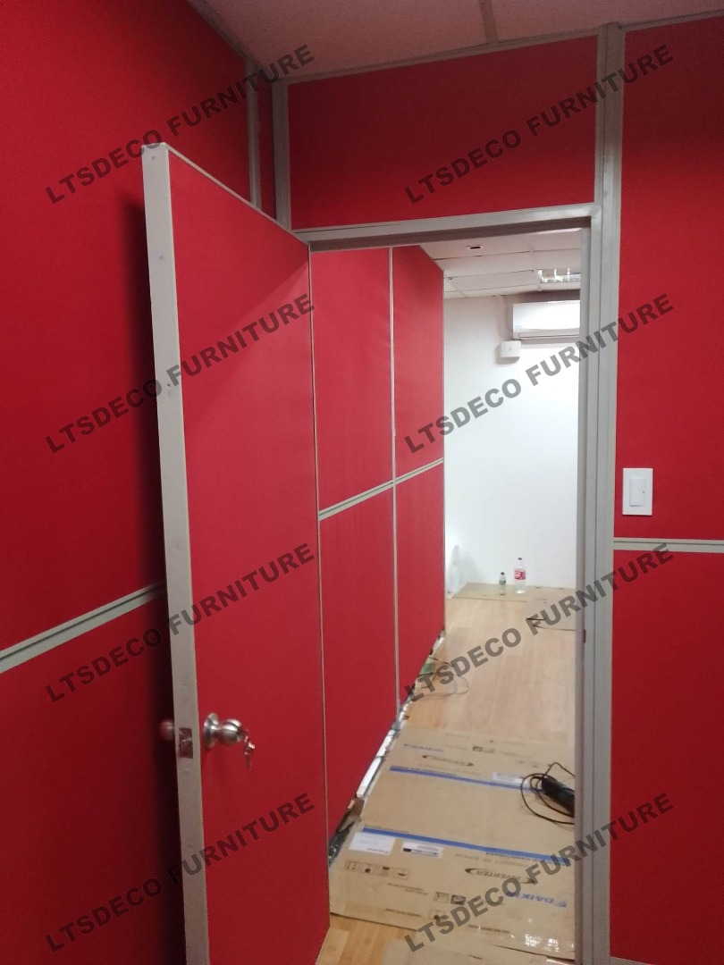 MODULAR PARTITION HIGH PANEL WITH DOOR OFFICE FURNITURE AND PARTITION