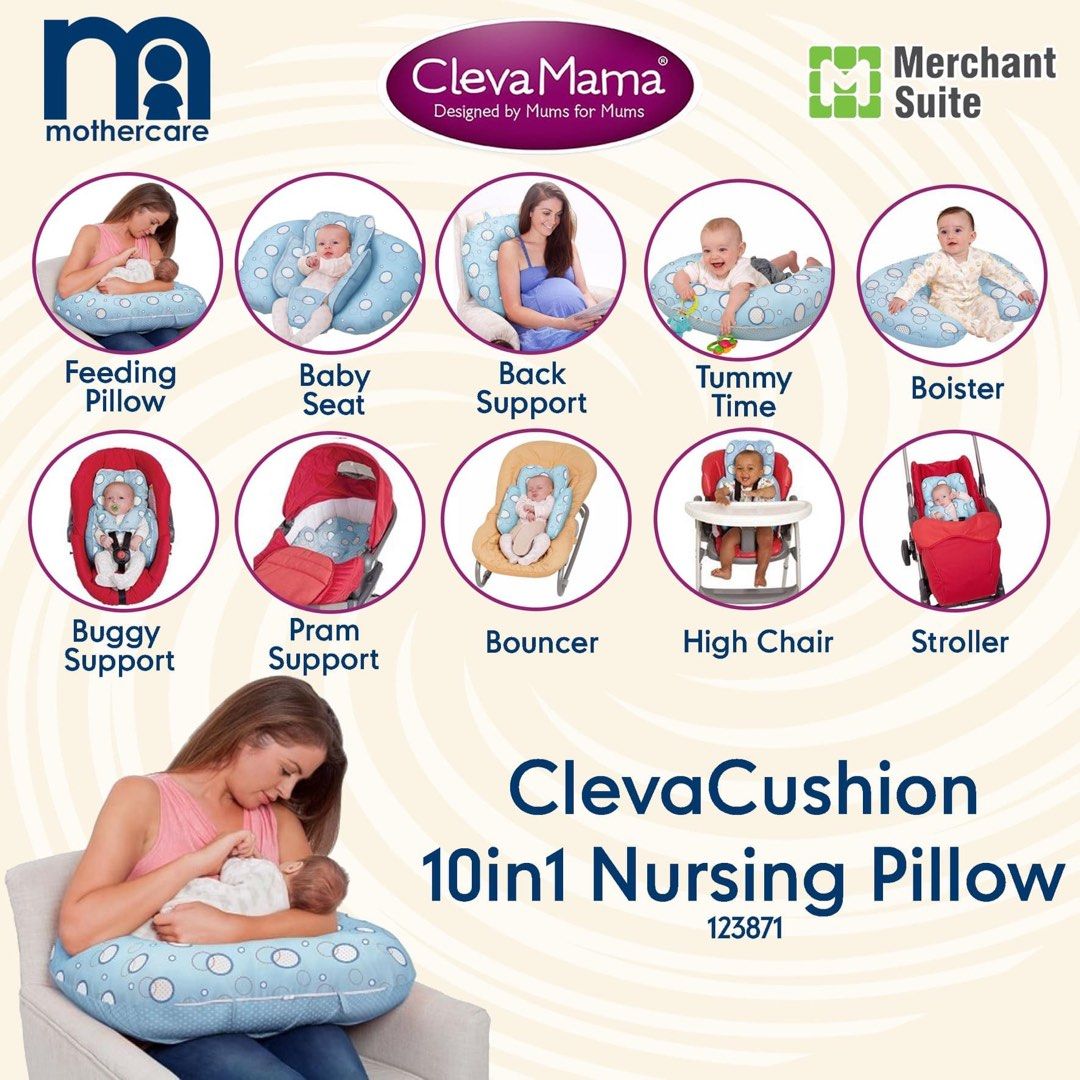 Clevamama baby sale pillow mothercare