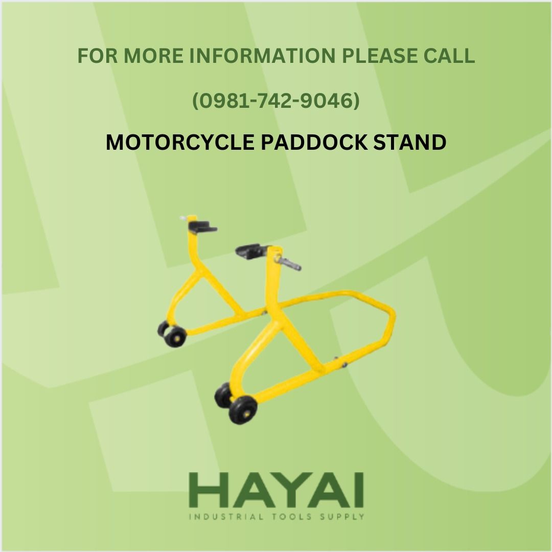 MOTORCYCLE PADDOCK STAND, Commercial & Industrial, Construction Tools