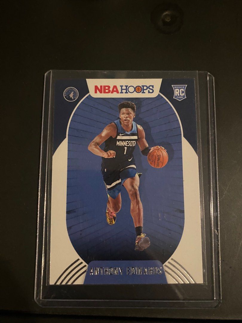 NBA Hoops RC base Anthony Edwards (Category: Vintage Collectibles) located in Rizal. Submitted by yoyoyoman10 (Listing ID 1265924879, Image 1). Description: NBA Hoops RC base Anthony Edwards📈 In good condition Pm for more photos Price 300 Lp posted Mandaluyong area.