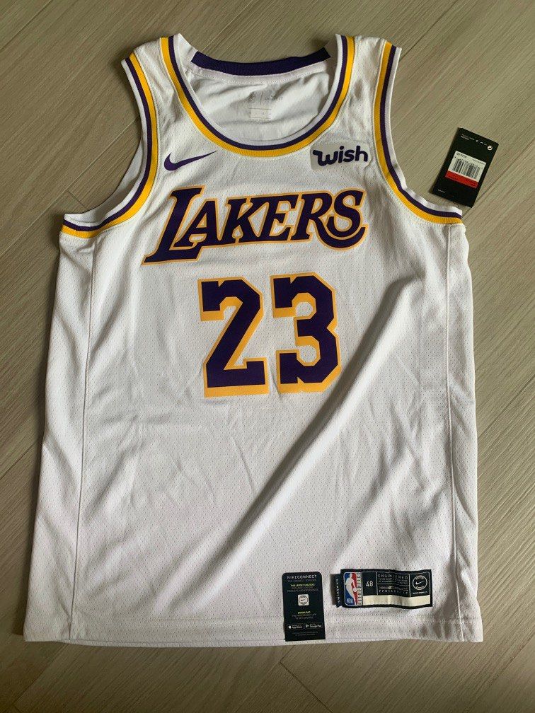 Lakers LeBron James team issued large tall ring ceremony pro cut