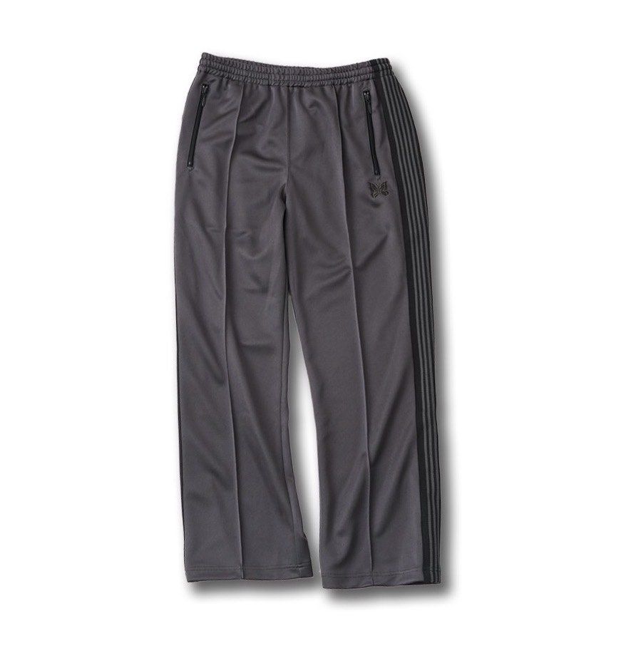 Needles for Only ARK 別注 Poly Smooth Track Pant Dark Grey 直筒 XS