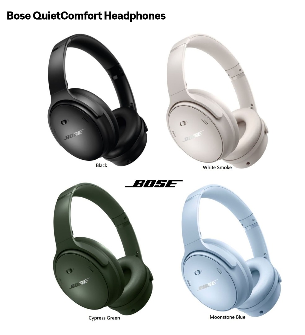 NEW! Bose QuietComfort Headphones 無線消噪耳機，Comfortable fit