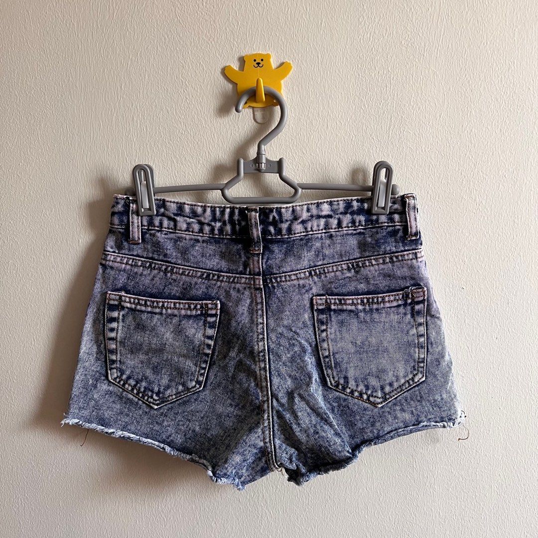 Newlook cheap denim shorts