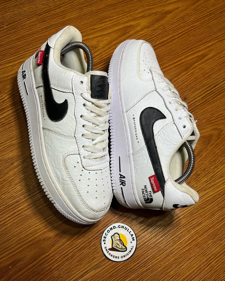 Af1 supreme discount the north face