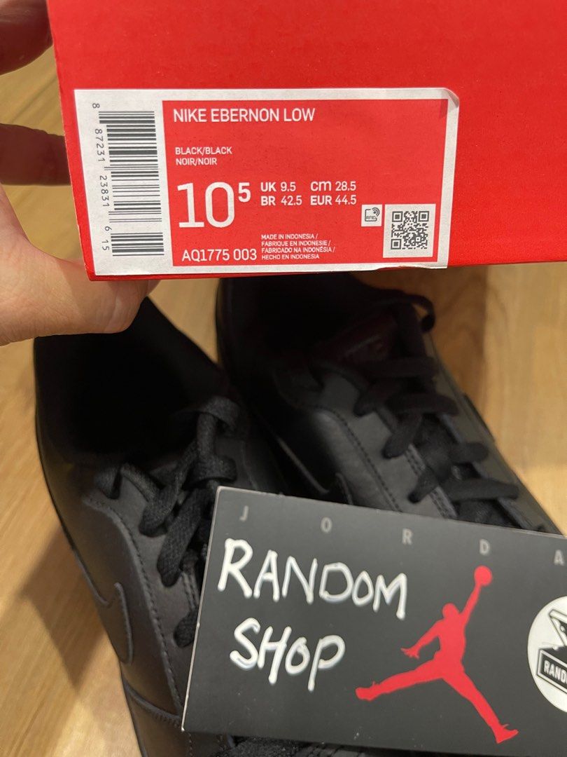 Nike online ebernon noir