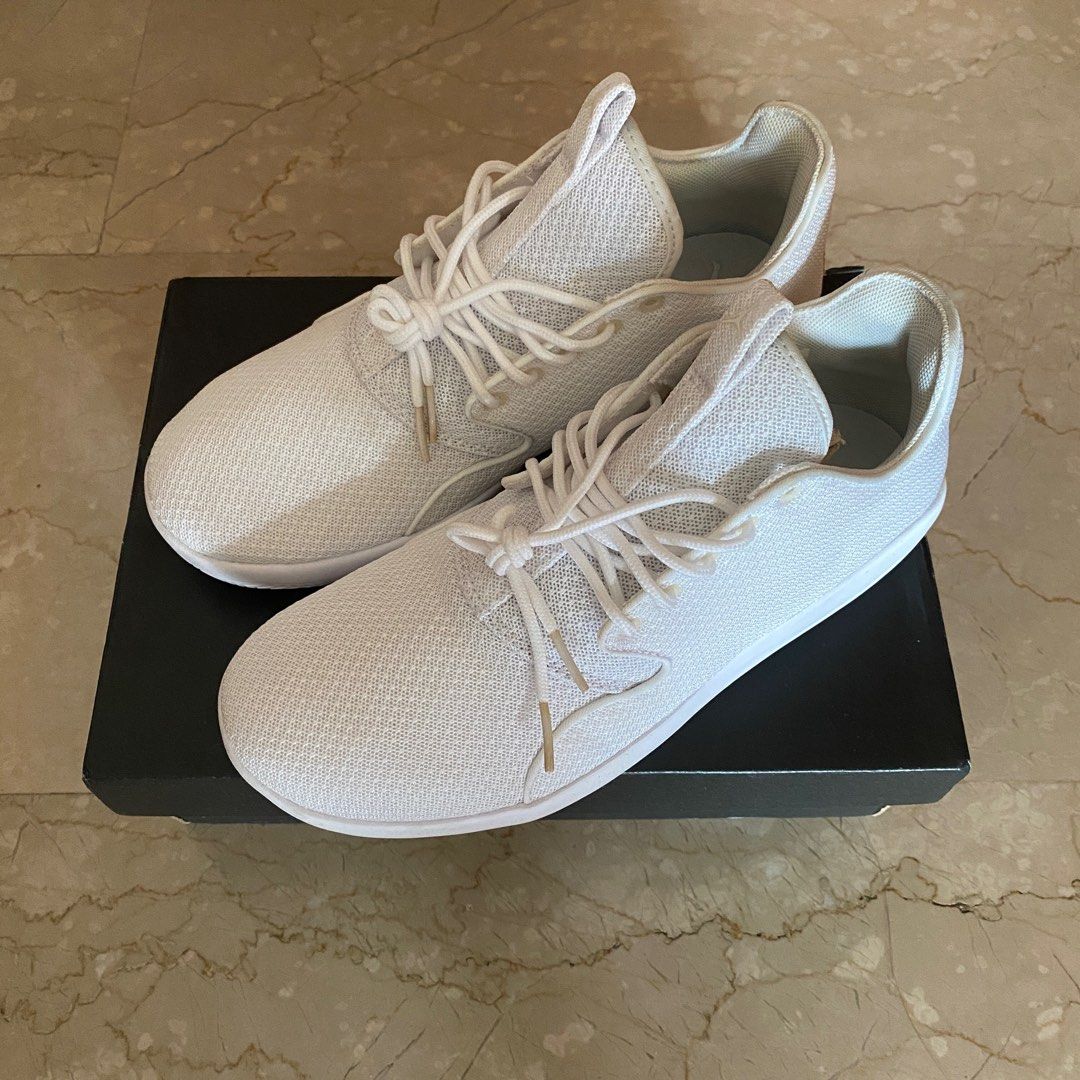 NIKE JORDAN ECLIPSE ALL WHITE SNEAKERS Men s Fashion Footwear Sneakers on Carousell