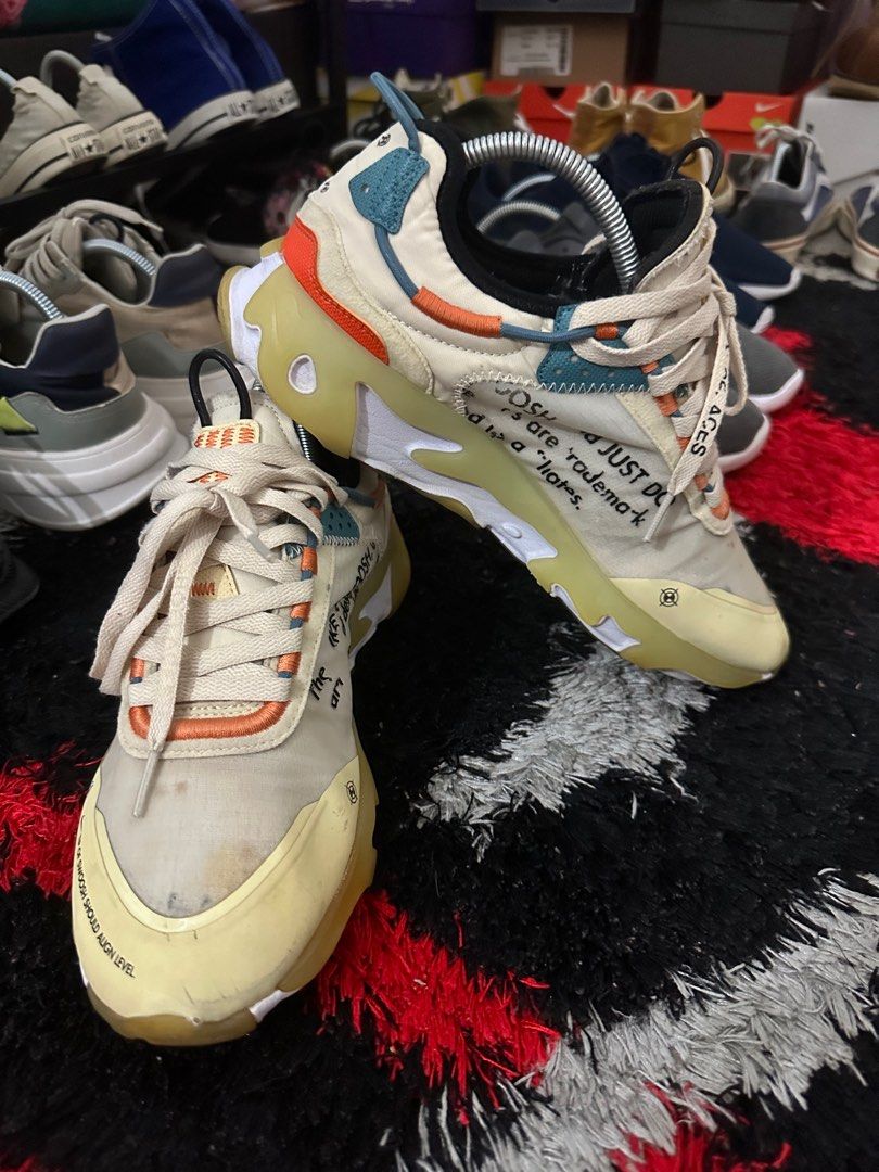 Nike react x off white 8uk