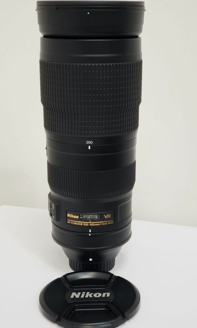 Nikon AF-S 200-500mm f/5.6E ED VR - 99% New, 攝影器材, 鏡頭及裝備