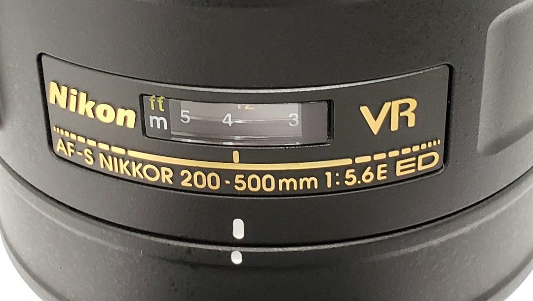 Nikon AF-S 200-500mm f/5.6E ED VR - 99% New, 攝影器材, 鏡頭及裝備