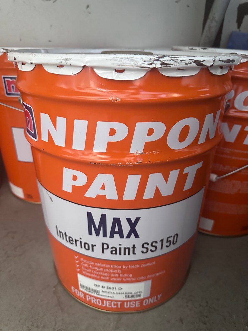 Nippon Interior Paint Grey Colour, Furniture & Home Living, Home