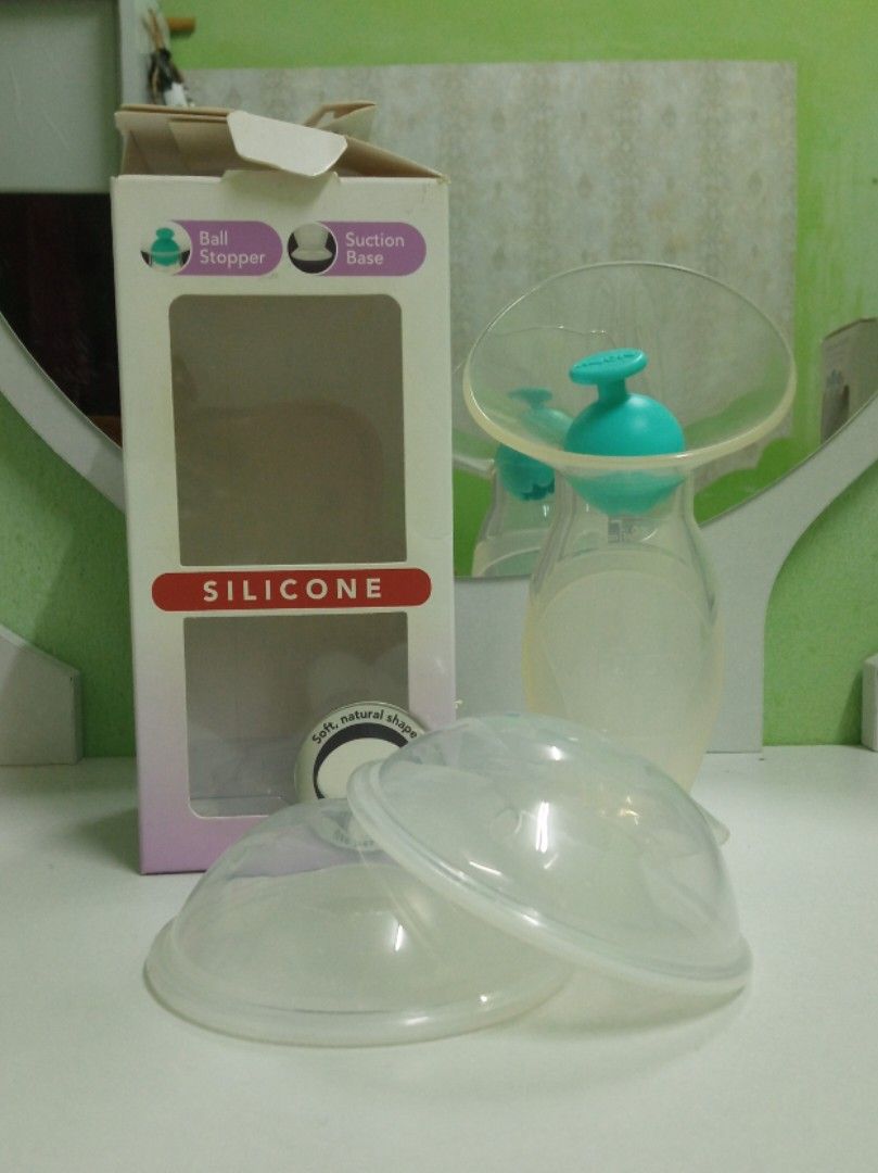 Nuby silicone breast pump top