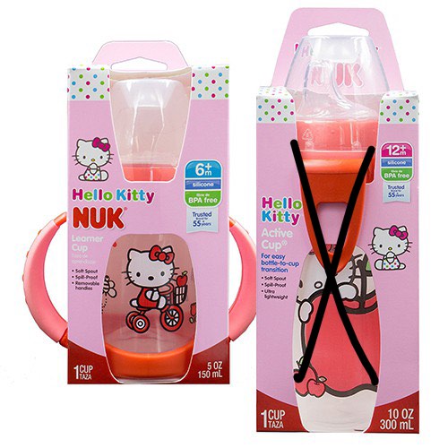 Nuk hello cheap kitty sippy cup