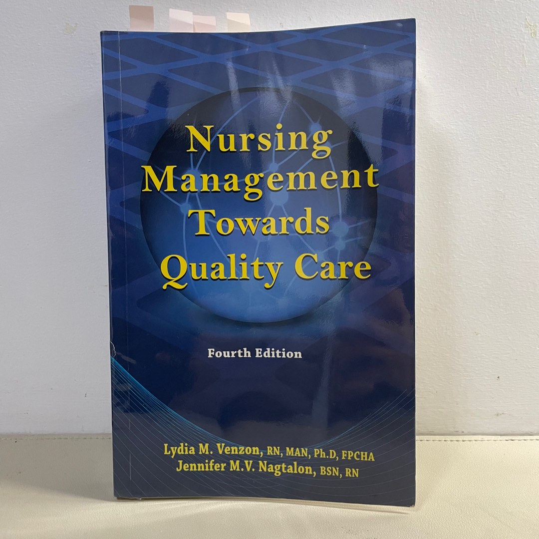(Nursing Books) Nursing Leadership and Management Book - Venzon ...