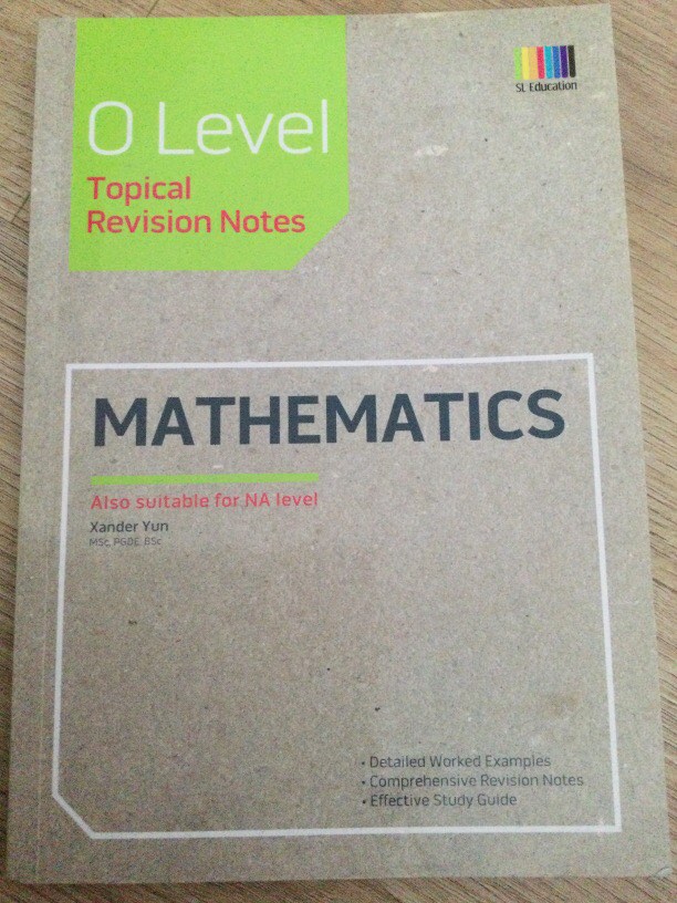 O Level Math Topical Revision Notes, Hobbies & Toys, Books & Magazines ...
