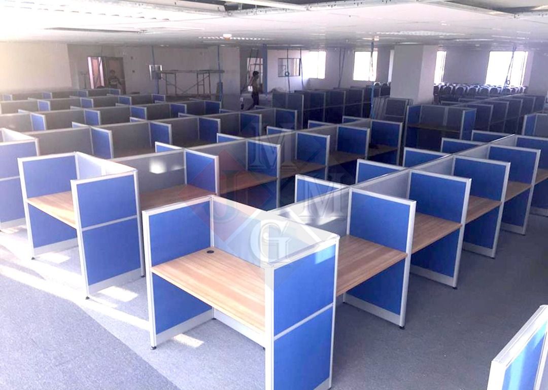 office partition / modular table / free site visit - free layout ...
