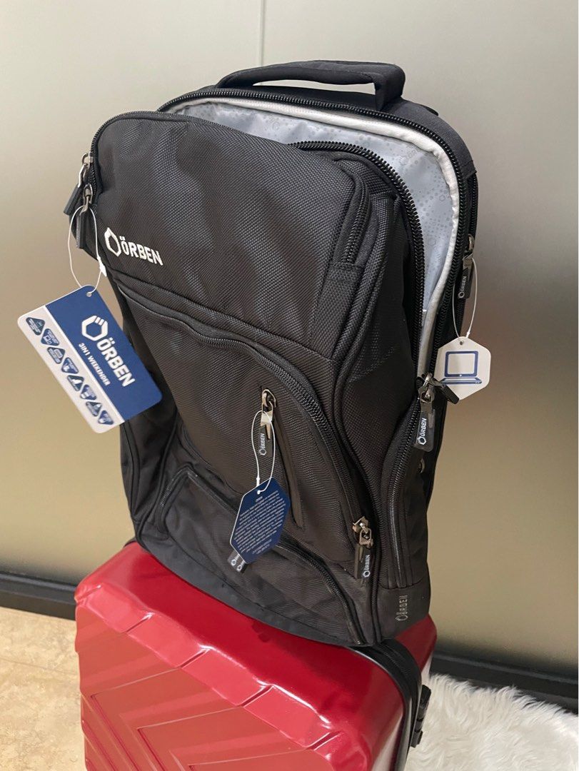 Orben 3 in 1 weekender 2025 backpack