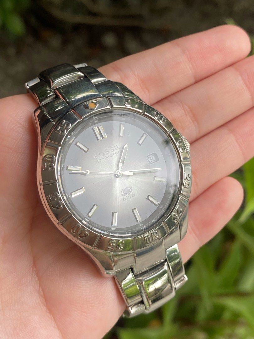 ORIGINAL Fossil Men s Blue watch AM3688 Men s Fashion Watches